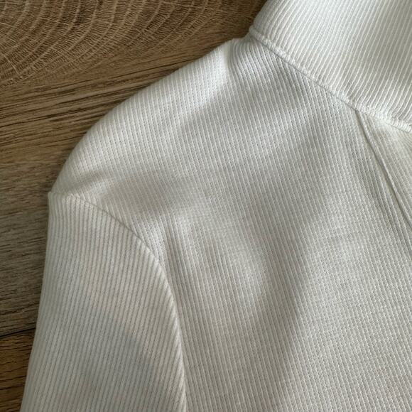 Tiger Mist Renera Cropped Polo Top White S - Picture 10 of 11